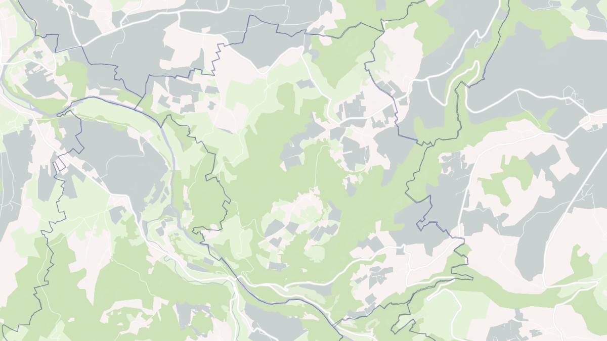 Aperçu cartographique de Saint-Arcons-d'Allier, centré sur la commune