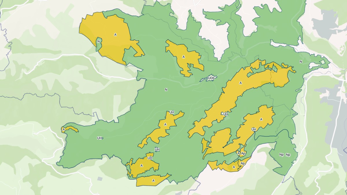 Aperçu cartographique de Saint-Étienne-sur-Blesle, centré sur la commune