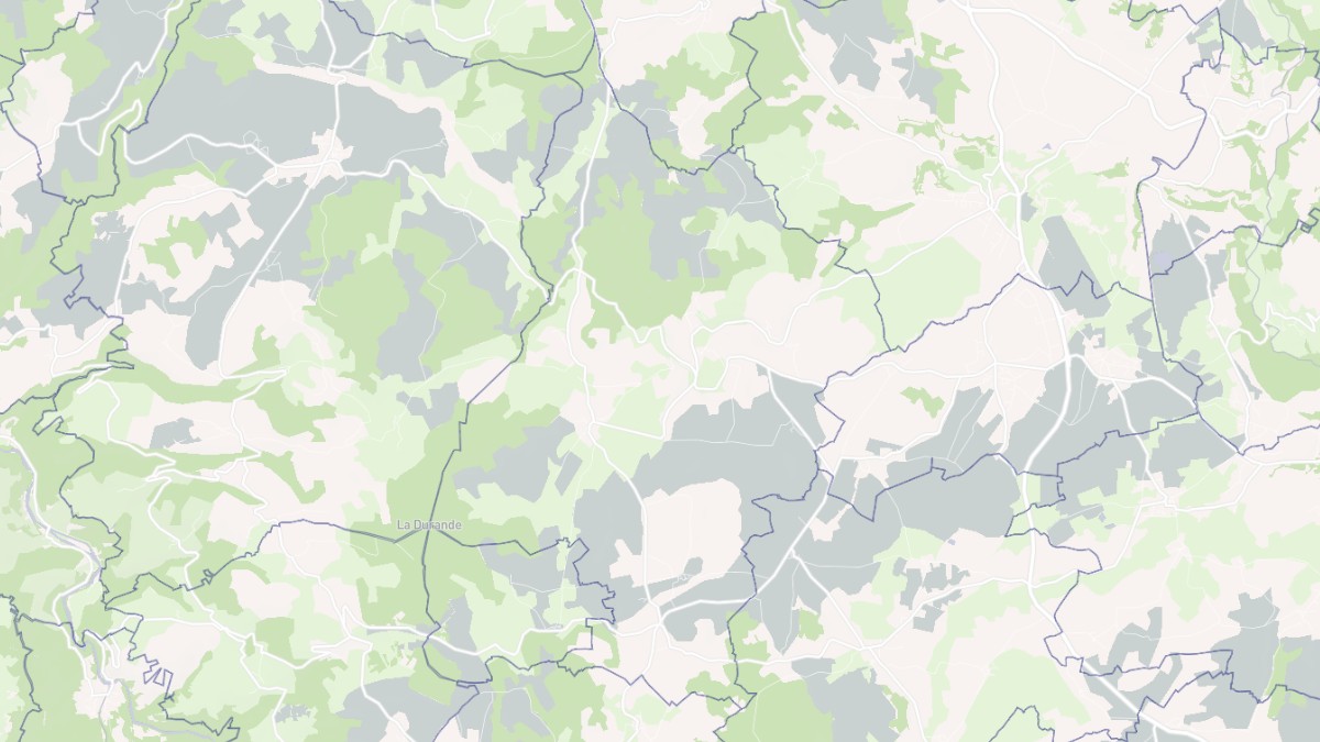 Aperçu cartographique de Saint-Jean-de-Nay, centré sur la commune