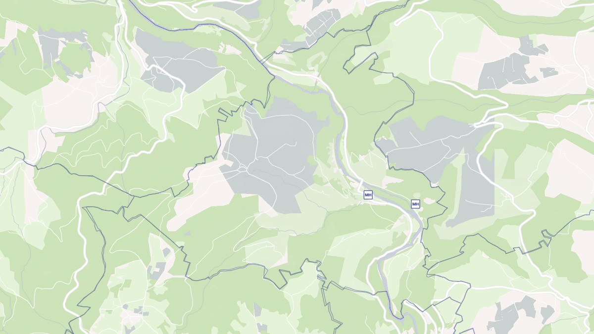 Aperçu cartographique de Saint-Julien-des-Chazes, centré sur la commune