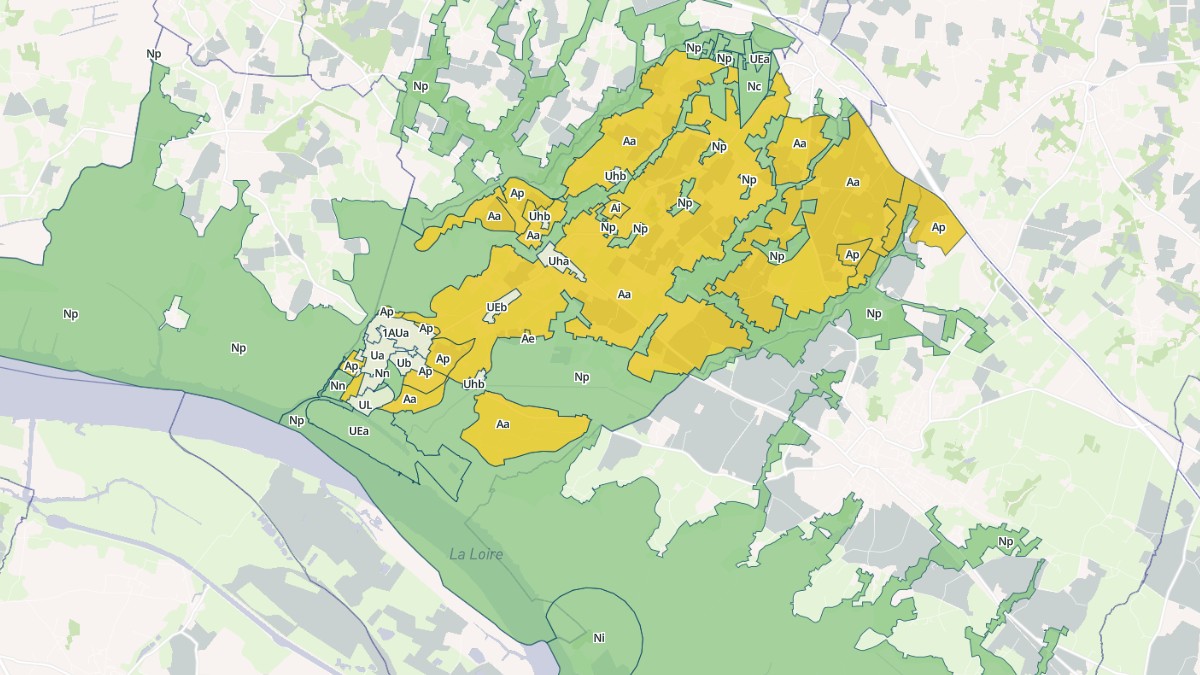 Aperçu cartographique de Cordemais, centré sur la commune