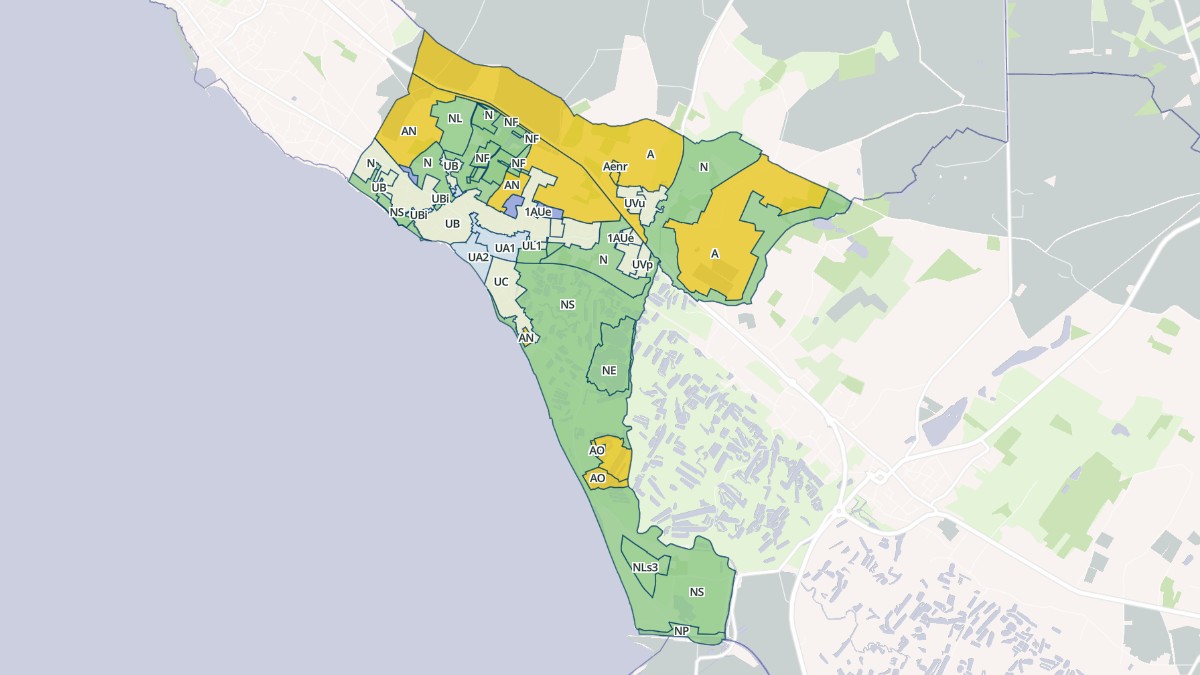 Aperçu cartographique de Les Moutiers-en-Retz, centré sur la commune