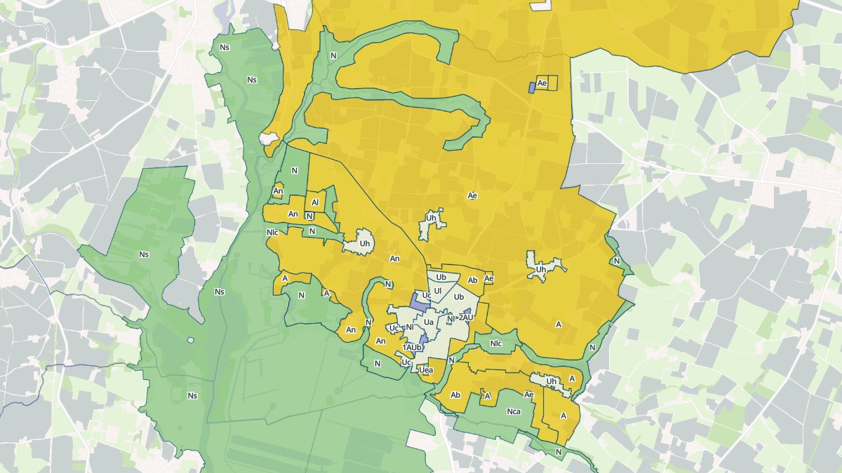 Aperçu cartographique de Petit-Mars, centré sur la commune