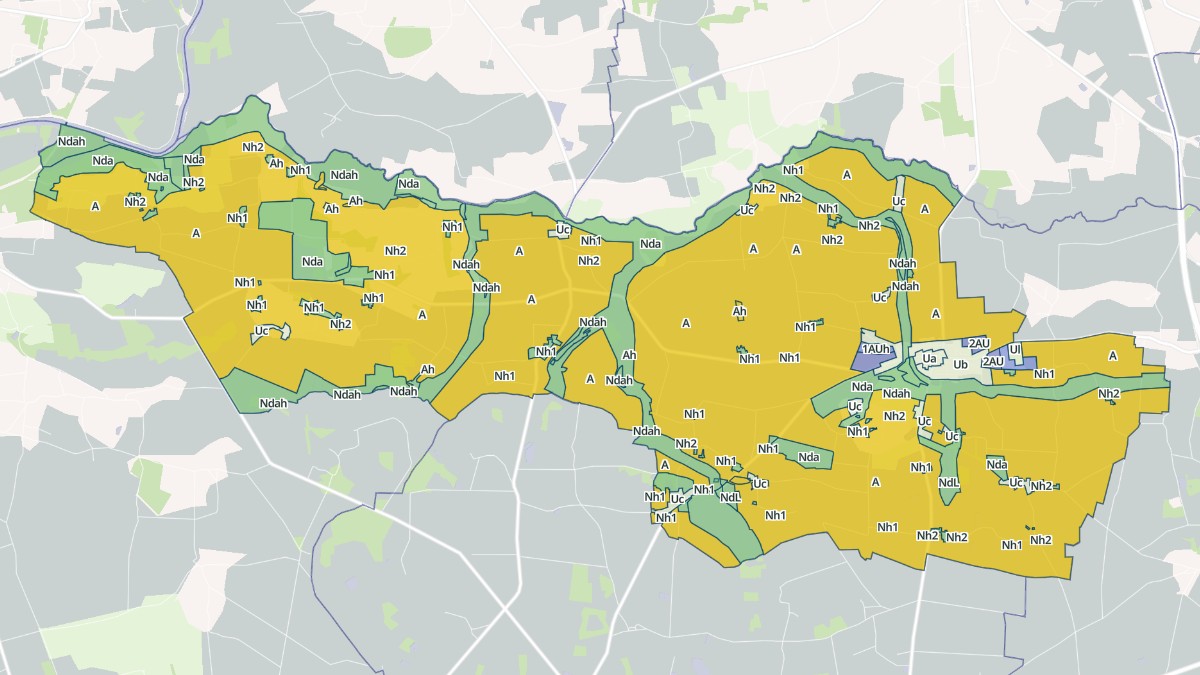 Aperçu cartographique de Pierric, centré sur la commune