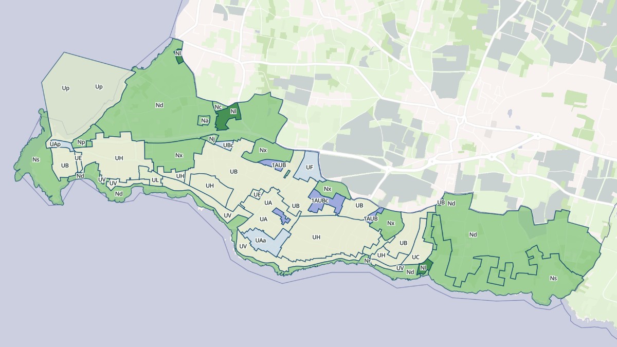 Aperçu cartographique de Préfailles, centré sur la commune