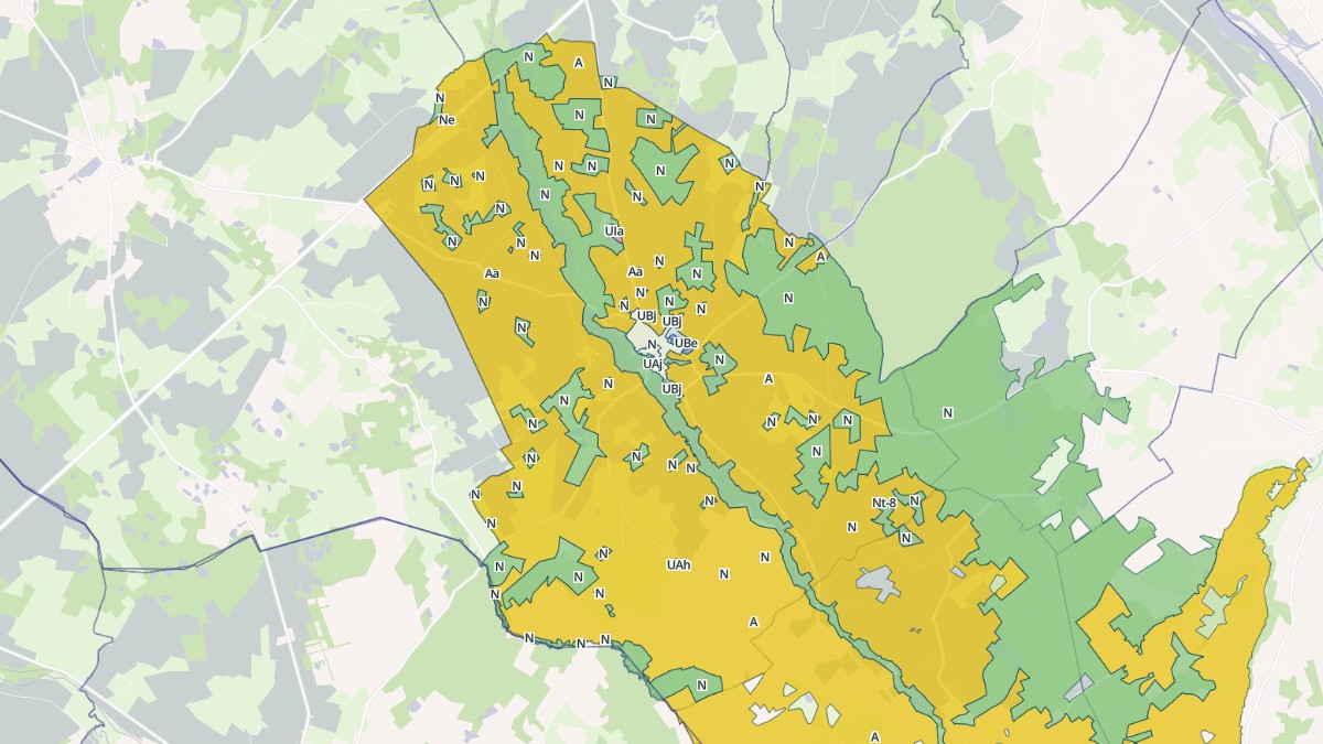 Aperçu cartographique de Autry-le-Châtel, centré sur la commune