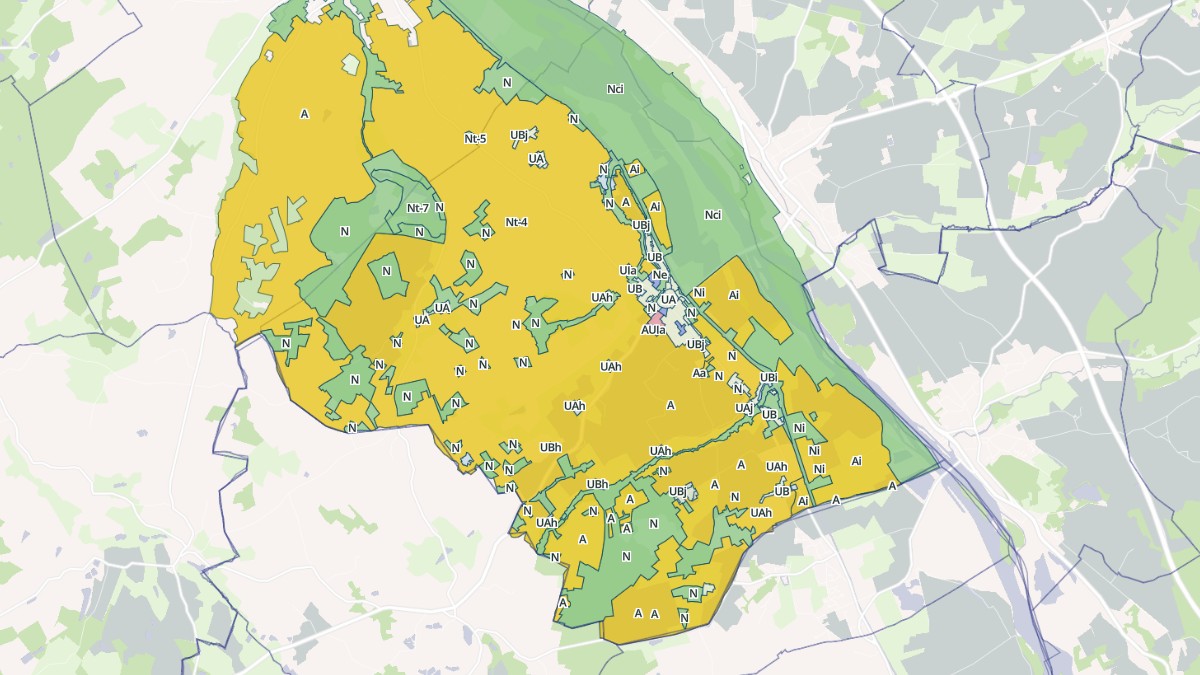 Aperçu cartographique de Beaulieu-sur-Loire, centré sur la commune