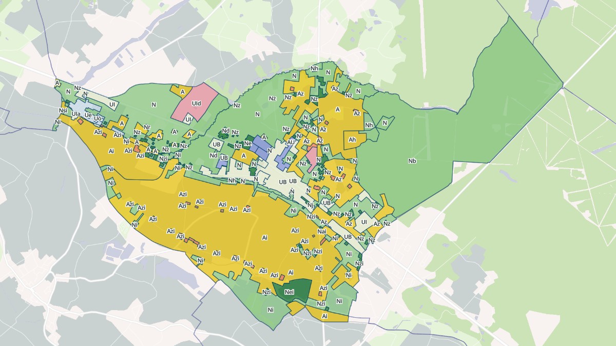 Aperçu cartographique de Bray-Saint-Aignan, centré sur la commune