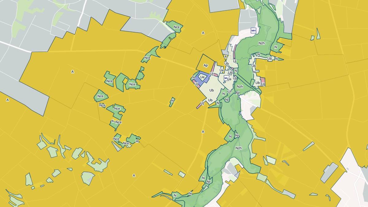Aperçu cartographique de Briarres-sur-Essonne, centré sur la commune