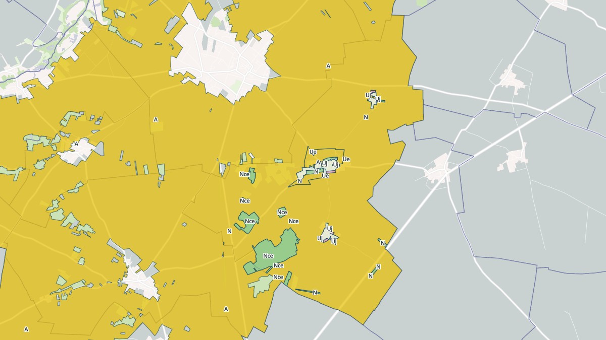 Aperçu cartographique de Bromeilles, centré sur la commune