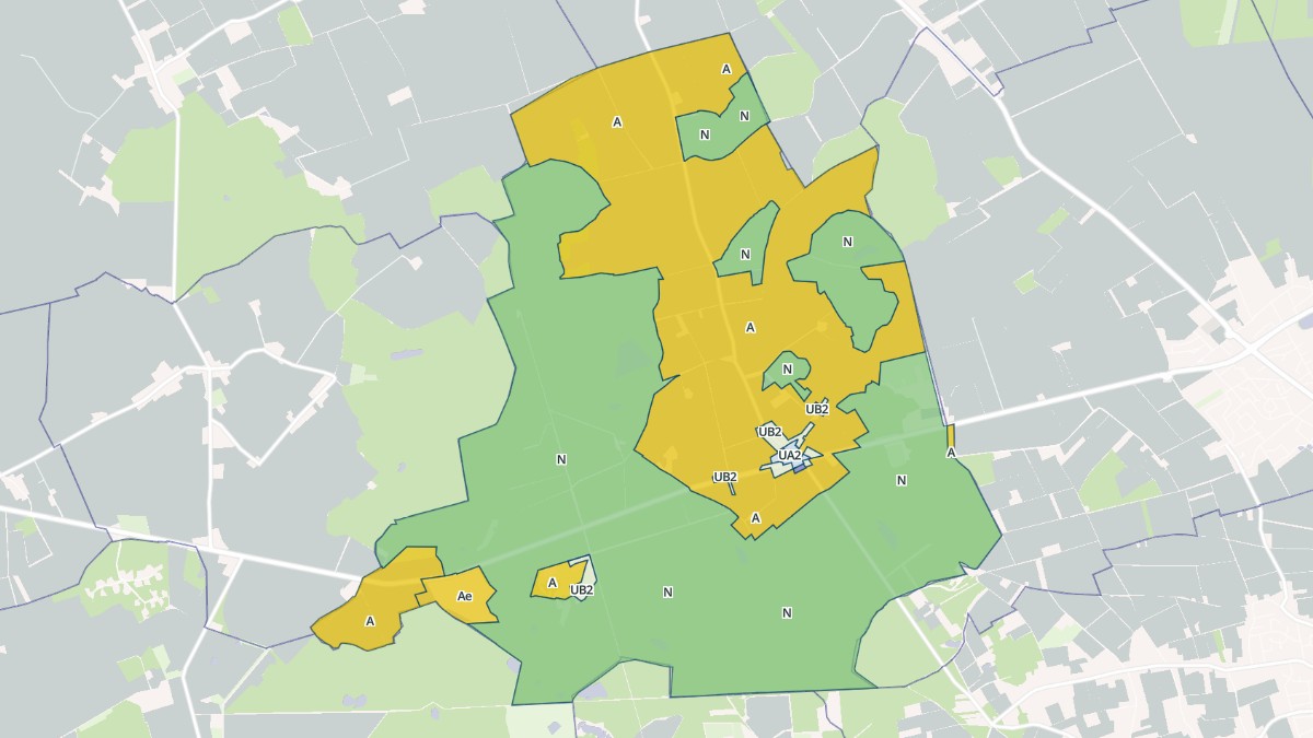 Aperçu cartographique de Bucy-Saint-Liphard, centré sur la commune