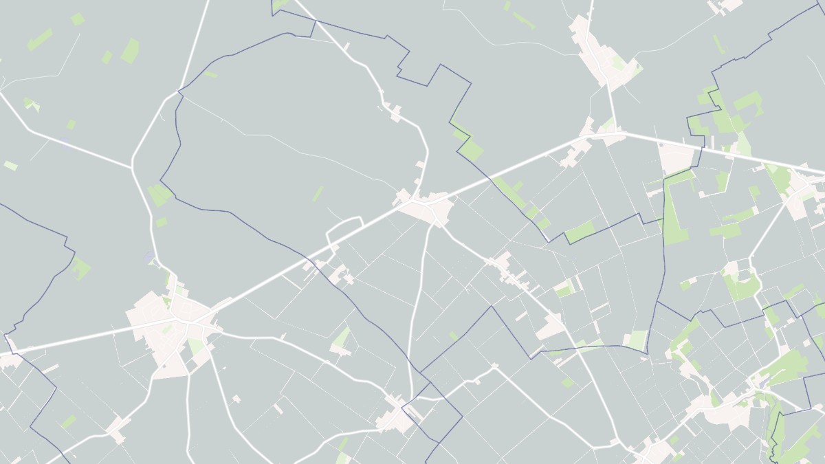 Aperçu cartographique de Charsonville, centré sur la commune