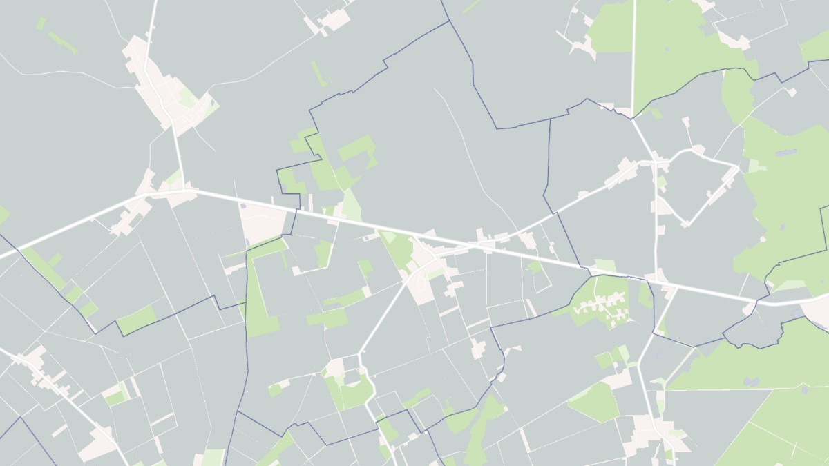 Aperçu cartographique de Coulmiers, centré sur la commune