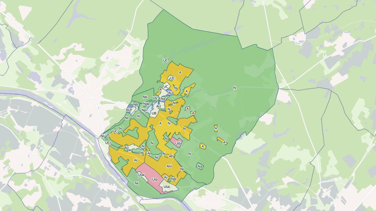 Aperçu cartographique de Dampierre-en-Burly, centré sur la commune