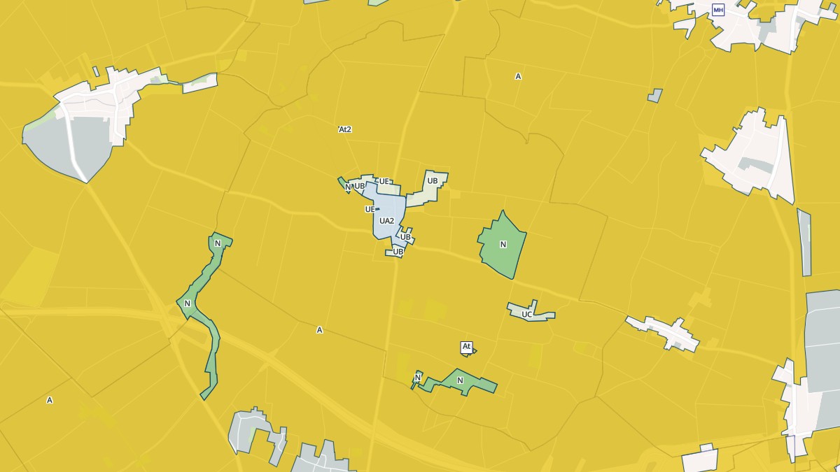 Aperçu cartographique de Égry, centré sur la commune