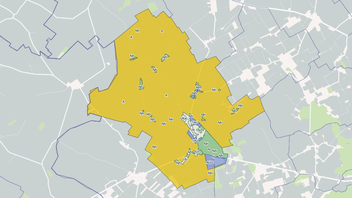 Aperçu cartographique de Épieds-en-Beauce, centré sur la commune