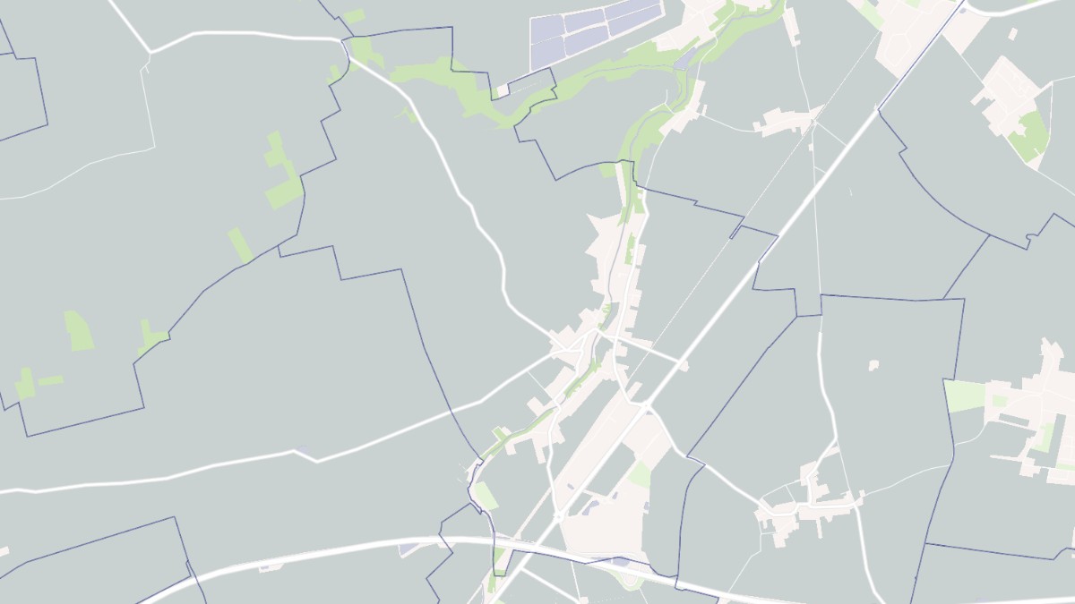 Aperçu cartographique de Escrennes, centré sur la commune