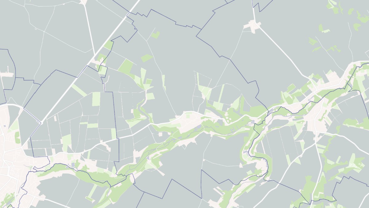 Aperçu cartographique de Estouy, centré sur la commune
