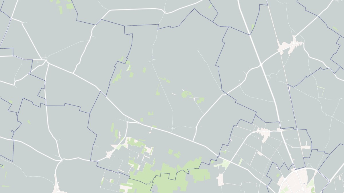 Aperçu cartographique de Guigneville, centré sur la commune