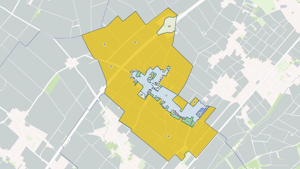 Aperçu cartographique de Messas, centré sur la commune