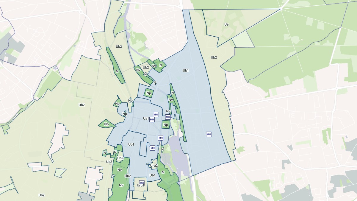 Aperçu cartographique de Montargis, centré sur la commune