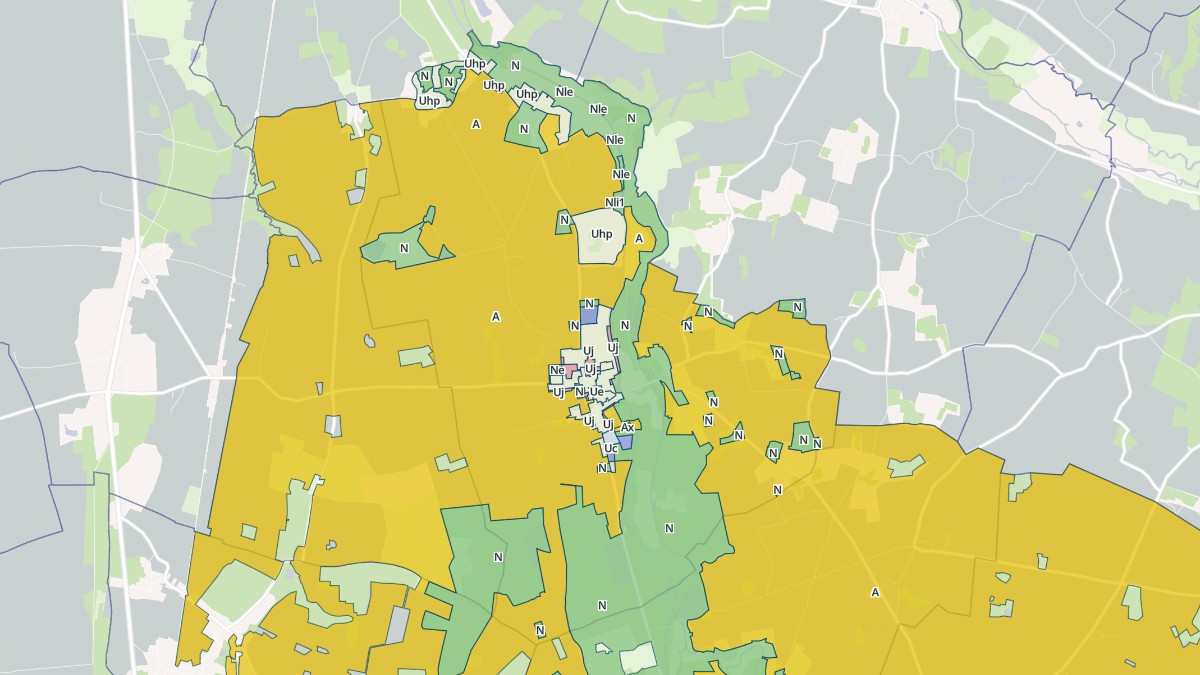 Aperçu cartographique de Montcresson, centré sur la commune