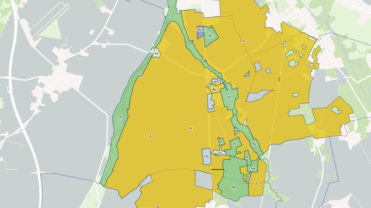Aperçu cartographique de Mormant-sur-Vernisson, centré sur la commune