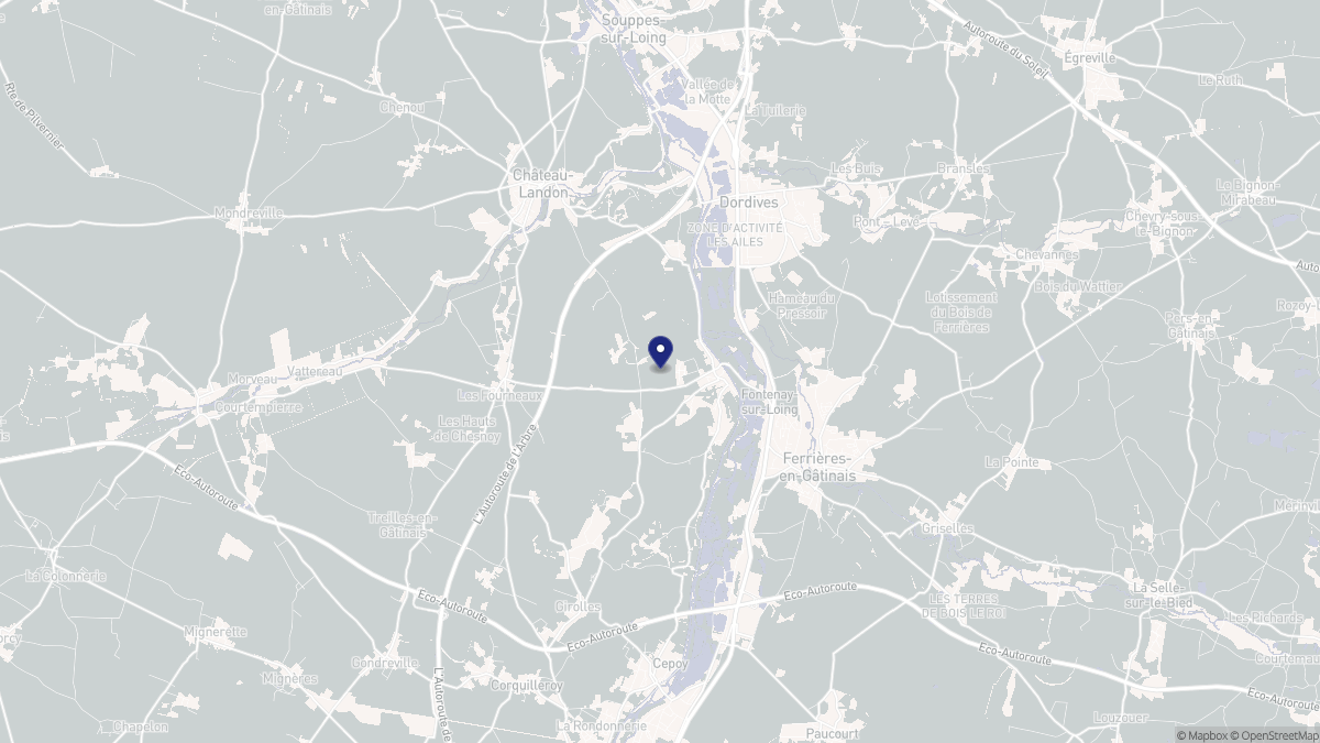 Aperçu cartographique de Nargis, centré sur la commune