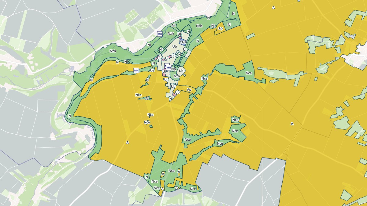 Aperçu cartographique de La Neuville-sur-Essonne, centré sur la commune