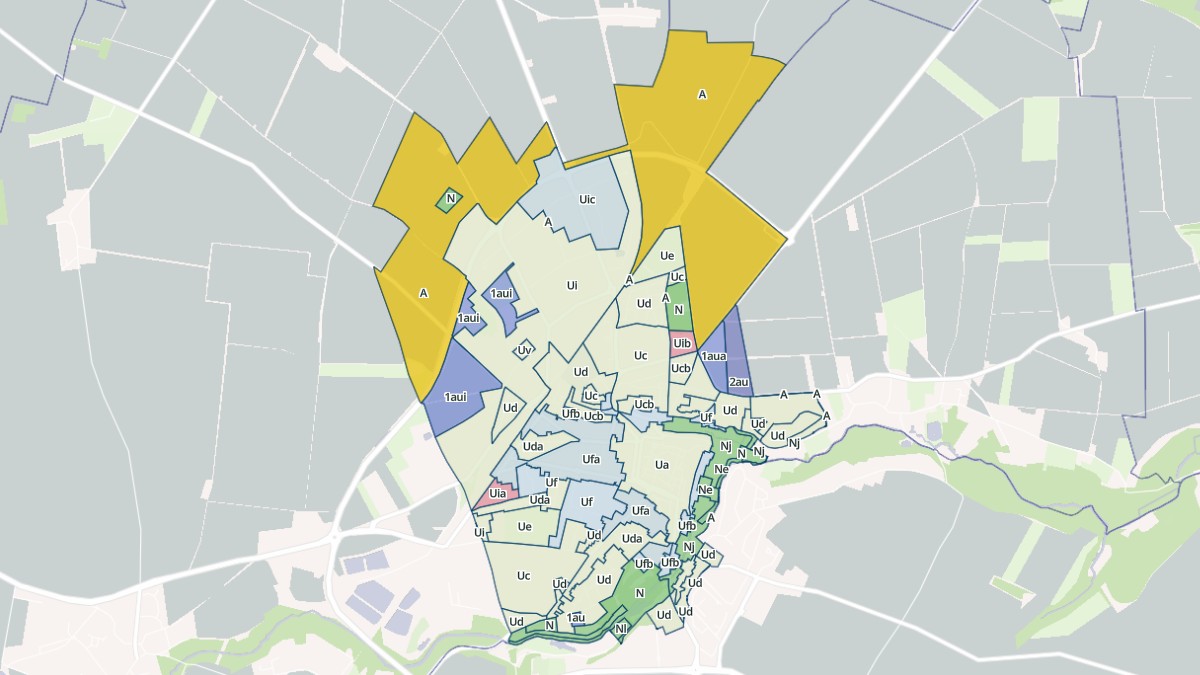 Aperçu cartographique de Pithiviers, centré sur la commune