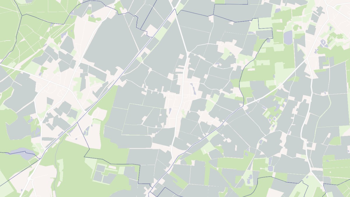 Aperçu cartographique de Vennecy, centré sur la commune