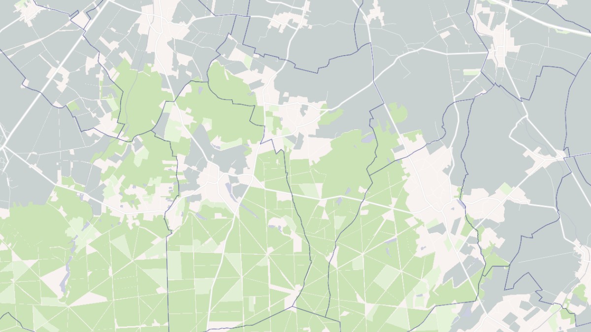 Aperçu cartographique de Vrigny, centré sur la commune