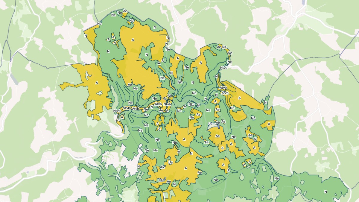 Aperçu cartographique de Cassagnes, centré sur la commune