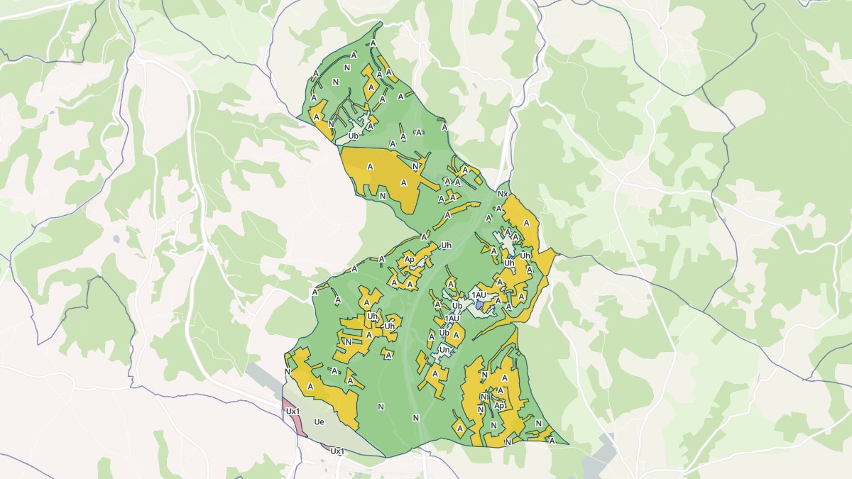 Aperçu cartographique de Cieurac, centré sur la commune