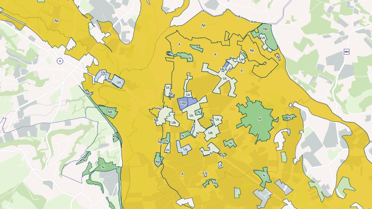 Aperçu cartographique de Condat, centré sur la commune