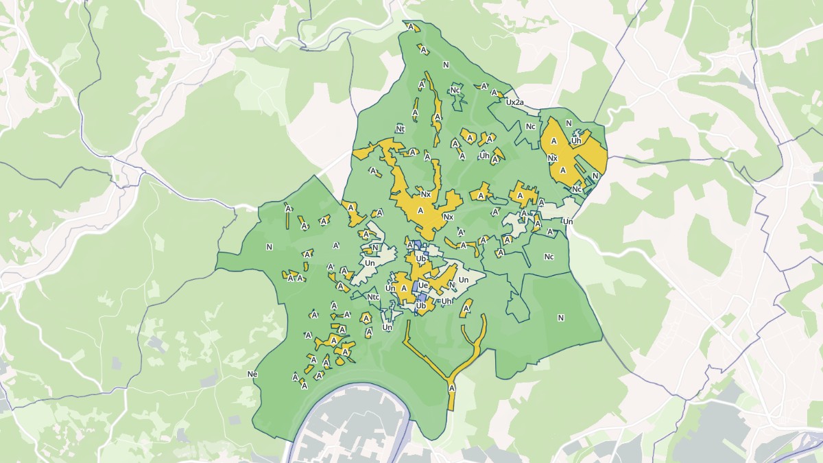 Aperçu cartographique de Crayssac, centré sur la commune