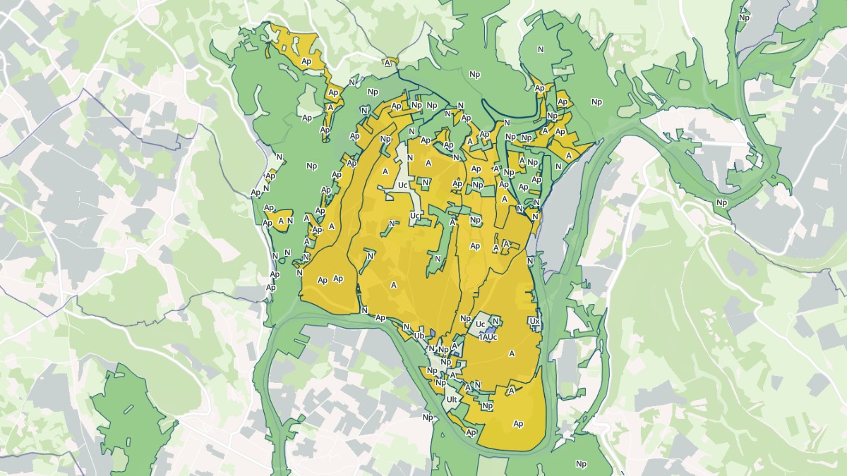 Aperçu cartographique de Creysse, centré sur la commune