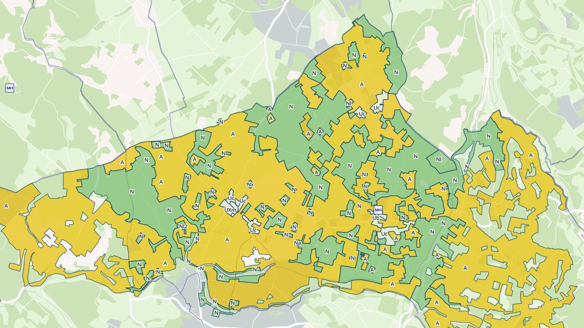 Aperçu cartographique de Fajoles, centré sur la commune