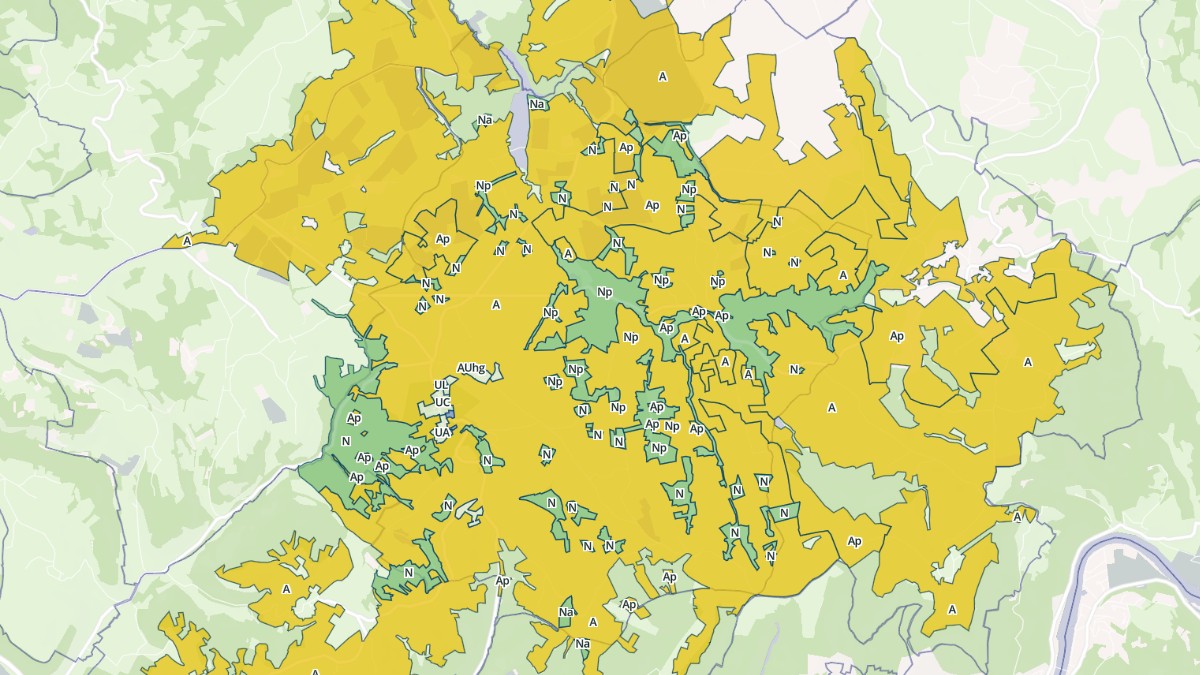 Aperçu cartographique de Felzins, centré sur la commune