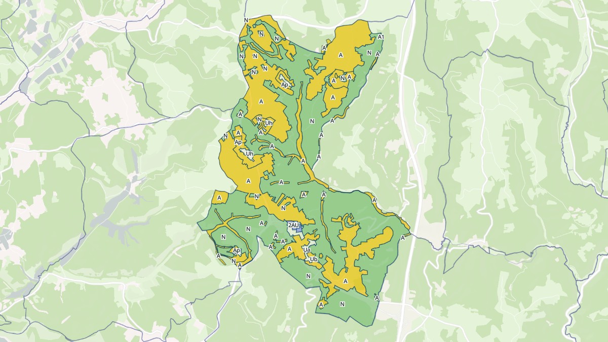 Aperçu cartographique de Francoulès, centré sur la commune