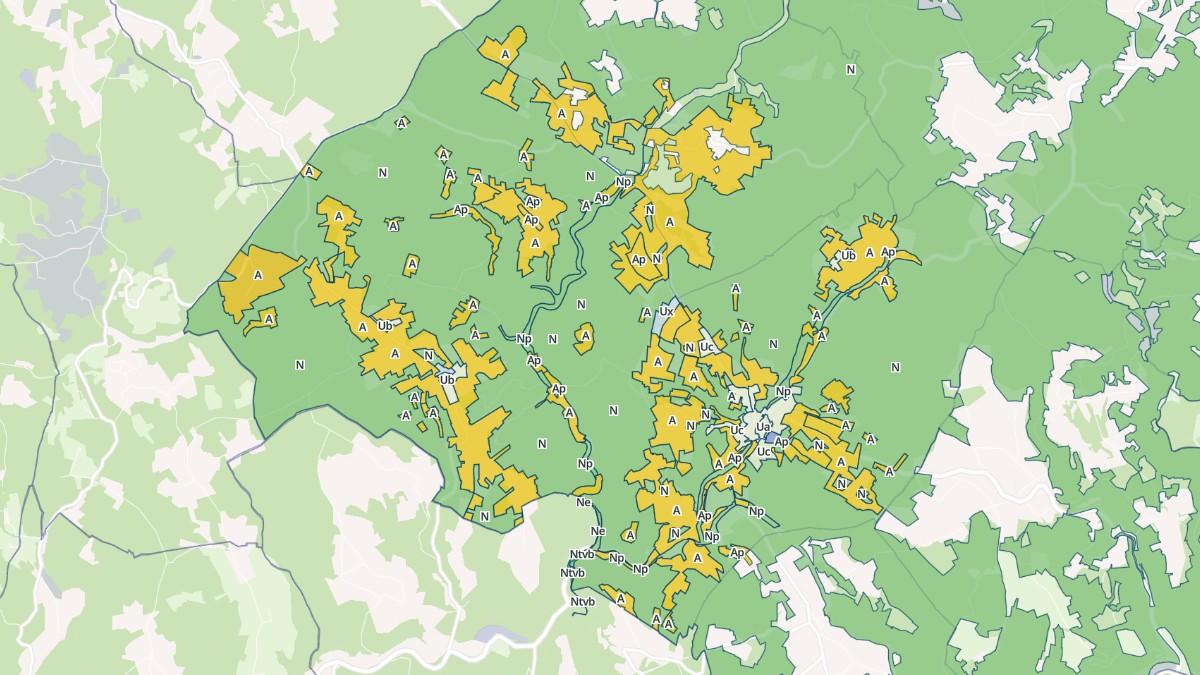 Aperçu cartographique de Frayssinet-le-Gélat, centré sur la commune