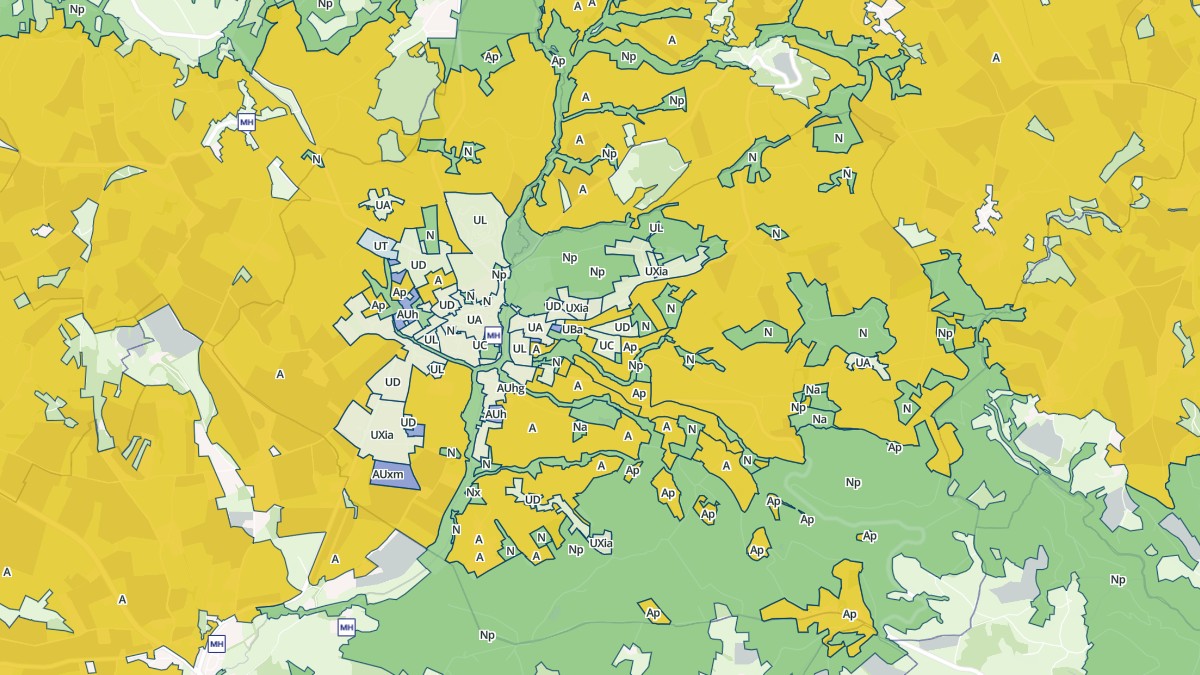 Aperçu cartographique de Lacapelle-Marival, centré sur la commune