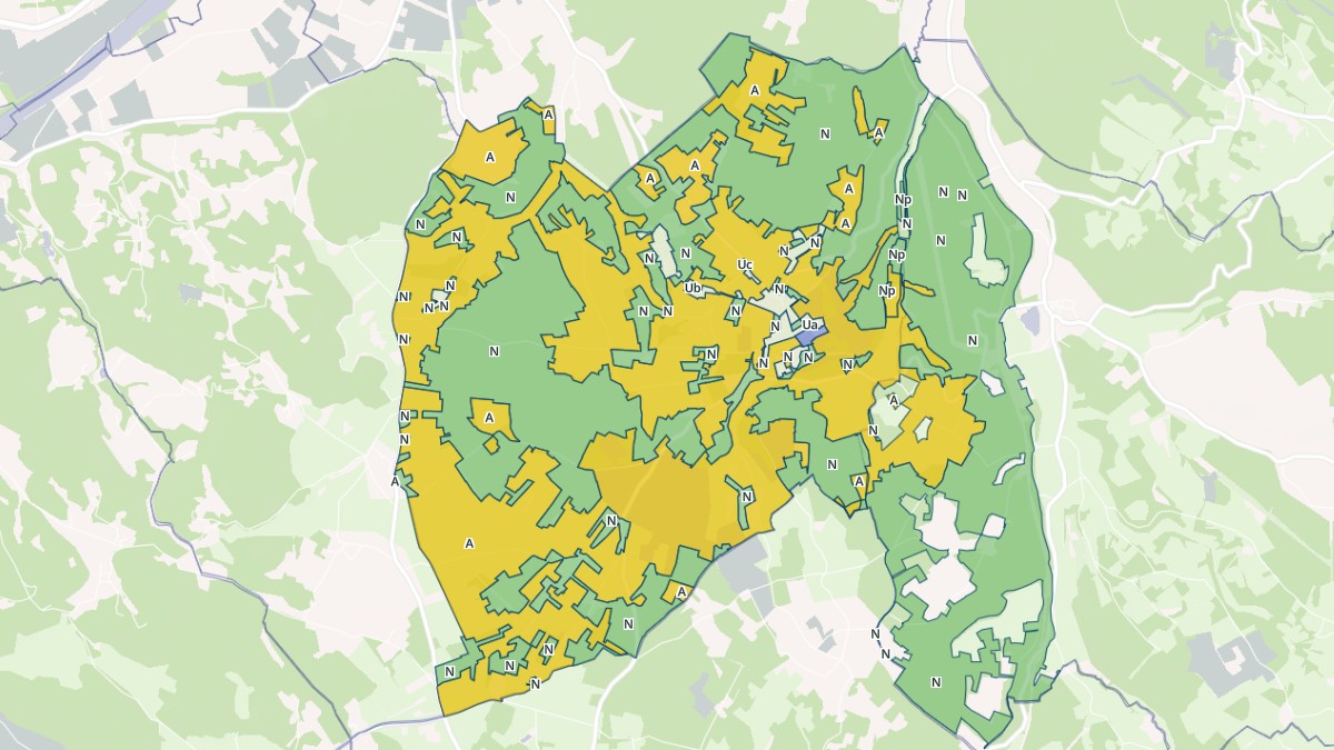 Aperçu cartographique de Masclat, centré sur la commune