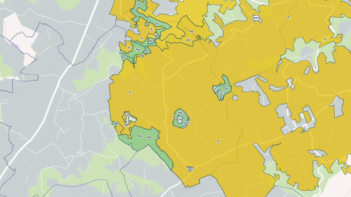 Aperçu cartographique de Montlauzun, centré sur la commune