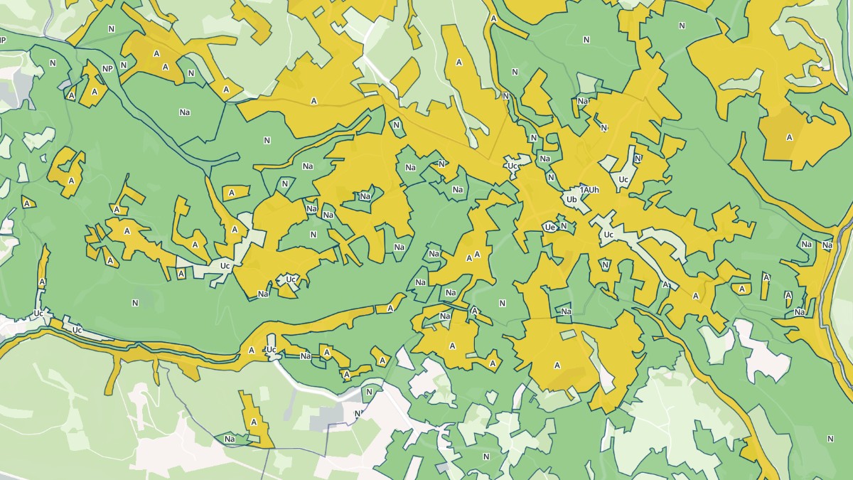Aperçu cartographique de Saint-Cirq-Souillaguet, centré sur la commune