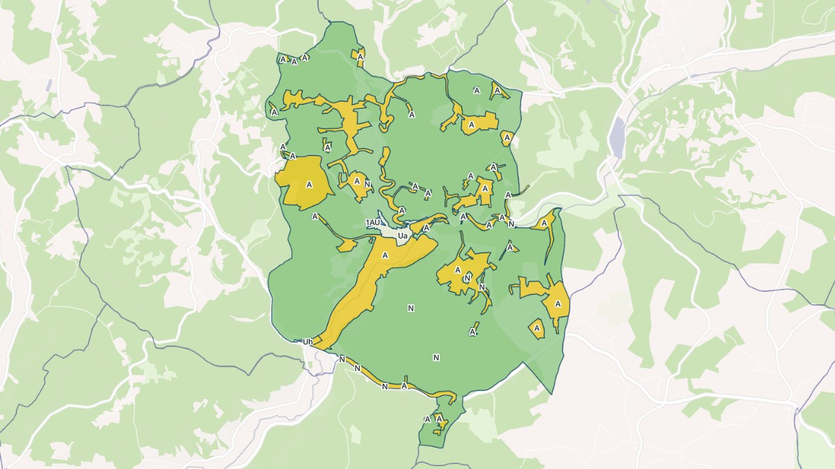 Aperçu cartographique de Saint-Médard, centré sur la commune