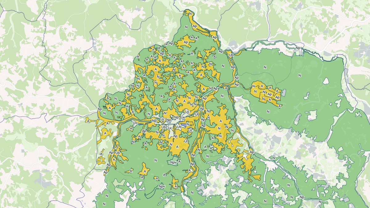 Aperçu cartographique de Salviac, centré sur la commune
