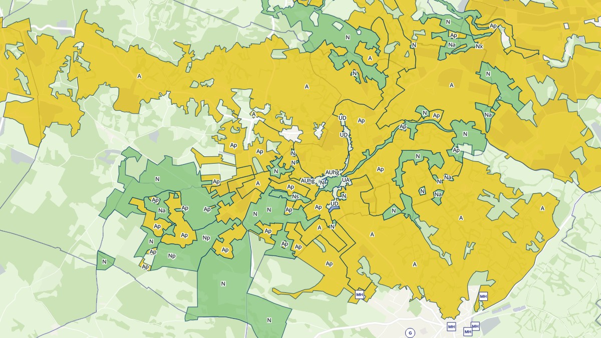 Aperçu cartographique de Sonac, centré sur la commune