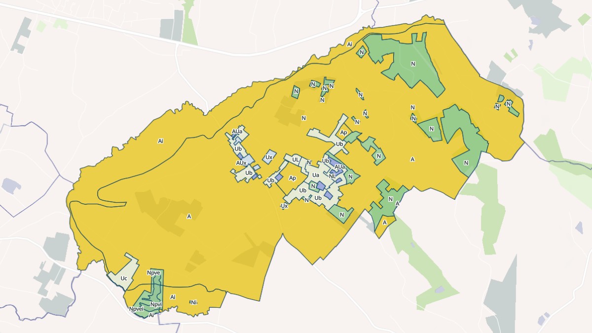 Aperçu cartographique de Birac-sur-Trec, centré sur la commune