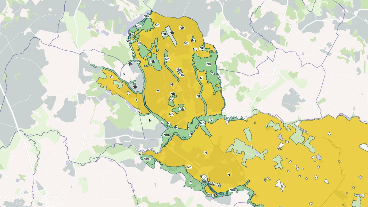 Aperçu cartographique de Cavarc, centré sur la commune